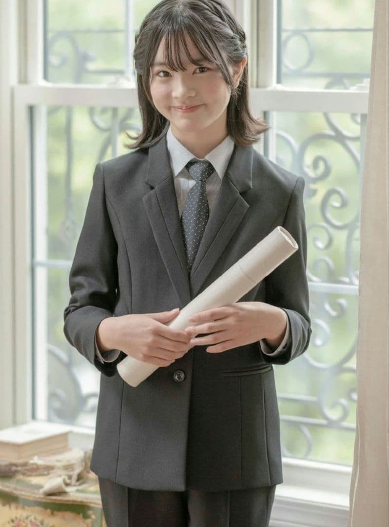 ✨美品✨女の子140　パンツスーツ4点セット　フォーマル