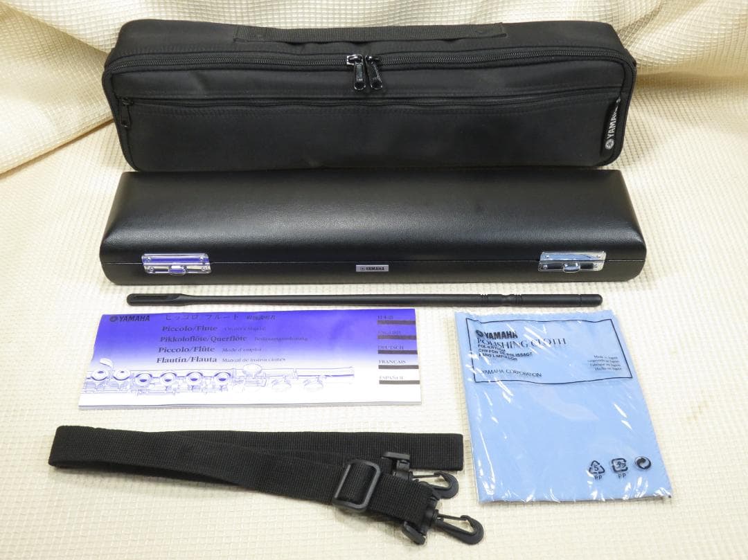 全タンポ＆ヘッド・コルク交換済　超美品　フルート　ヤマハ　411　後期型最終