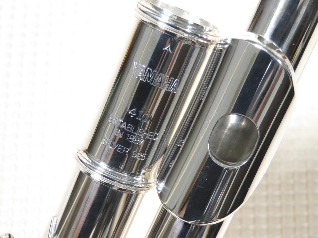 全タンポ＆ヘッド・コルク交換済　超美品　フルート　ヤマハ　411　後期型最終