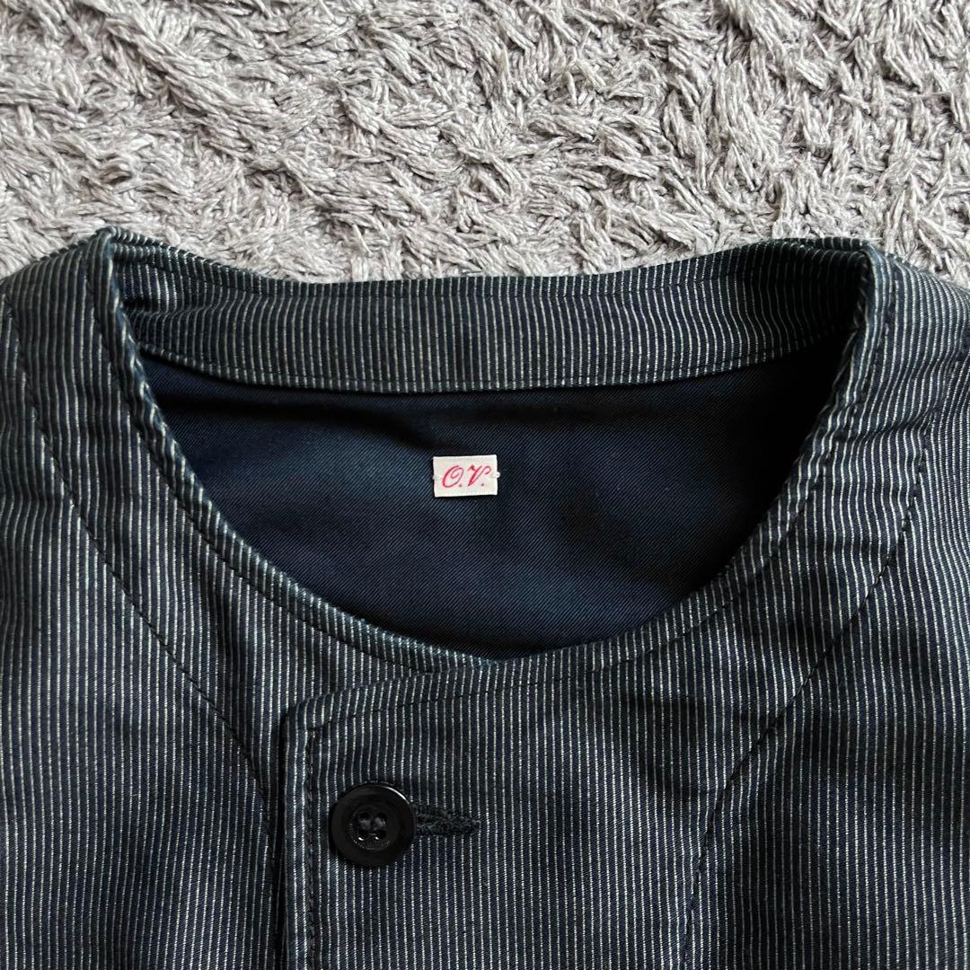 OUTIL （ウティ）VESTE ANTSIRANANA ノーカラージャケット