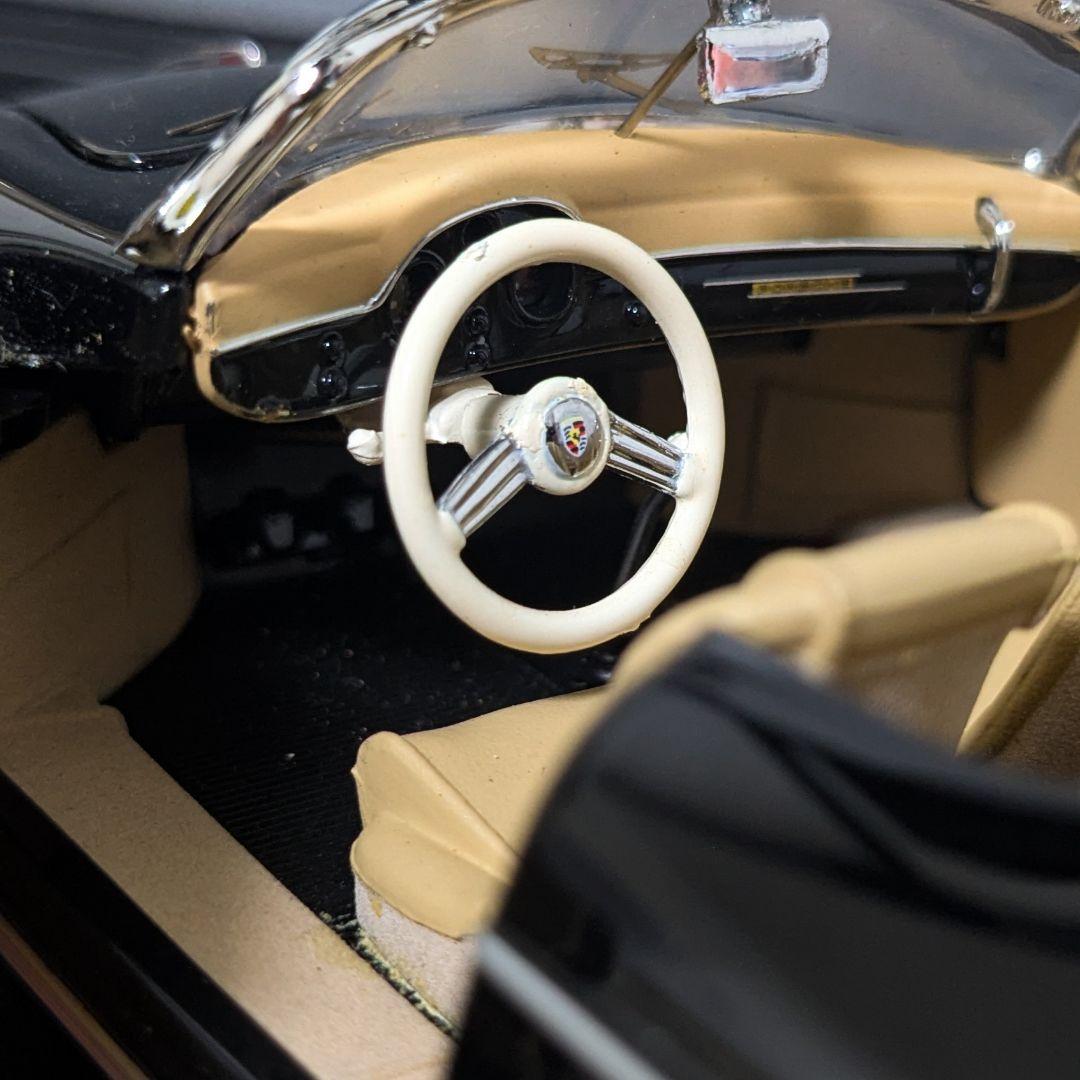 フランクリンミント 1/24 ポルシェ356スピードスター 1955 幌付き