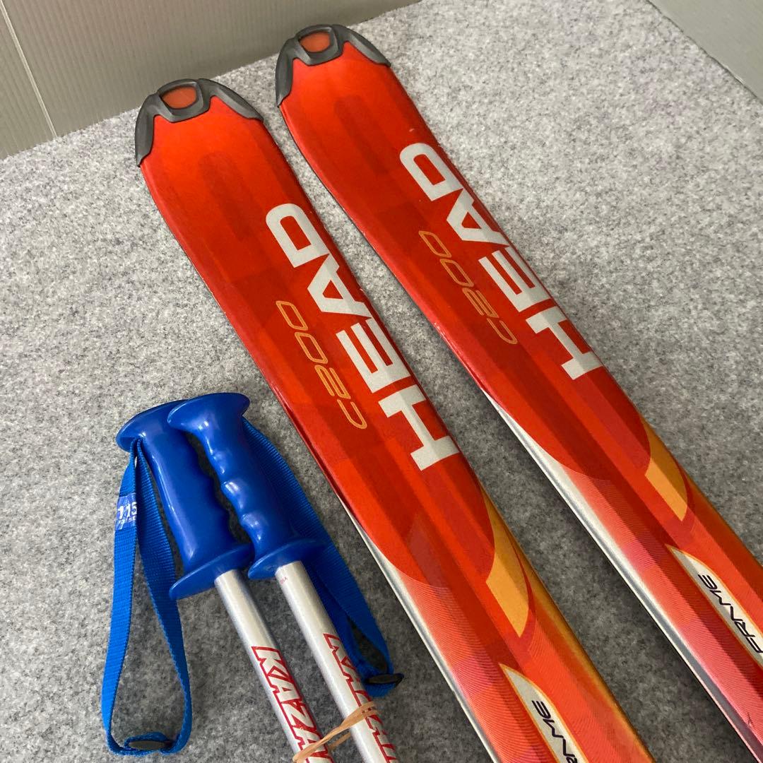 ★メンテ済 大人スキーセット 板HEAD163cm ブーツ26-26.5cm