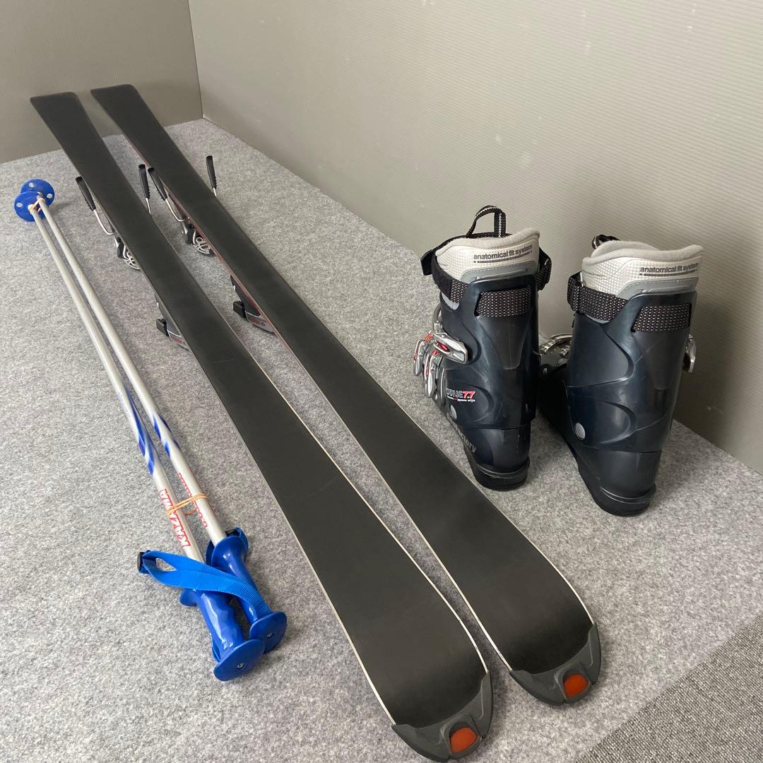 ★メンテ済 大人スキーセット 板HEAD163cm ブーツ26-26.5cm