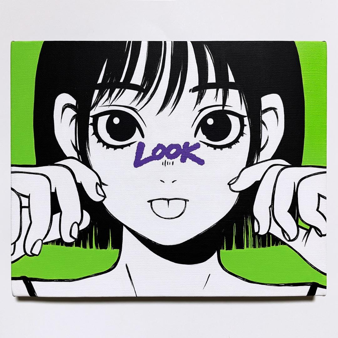 た*ぐ様 【原画】現代アート/キャンバス/絵画/インテリア/アート/モダン