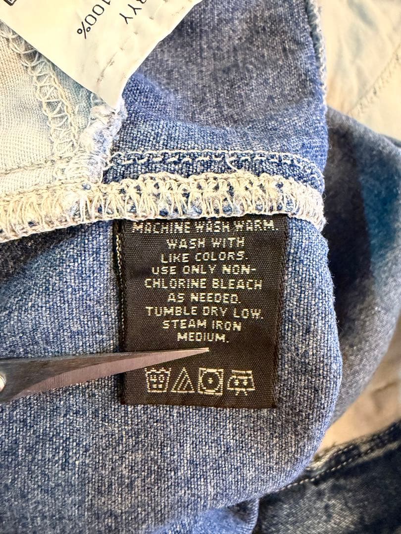 90s RRL DoubleRL 三つ星タグ デニムカーゴパンツ W32