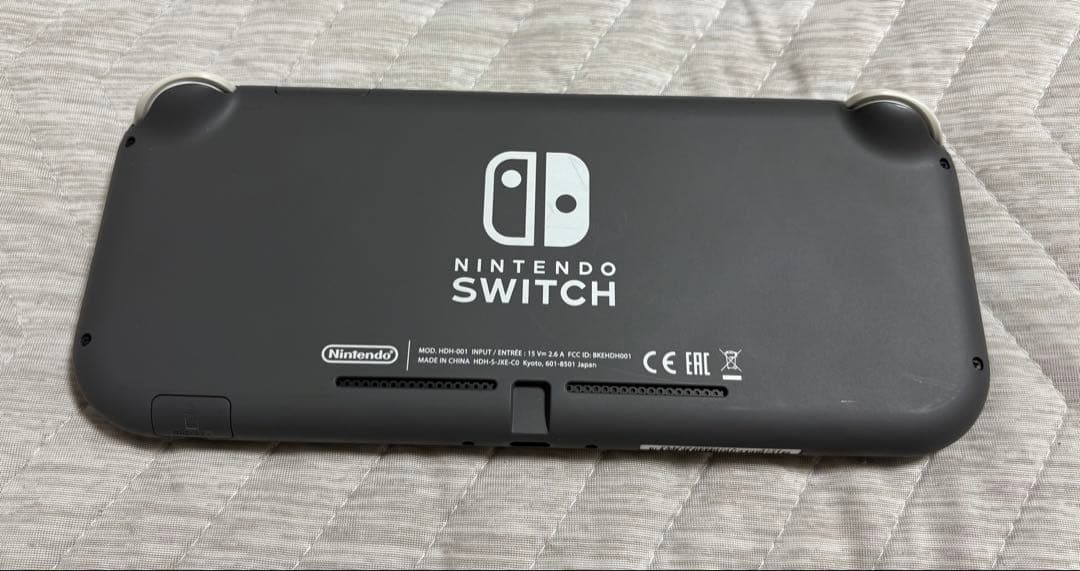 美品　Nintendo Switch Lite グレー　本体　値下げ交渉可能