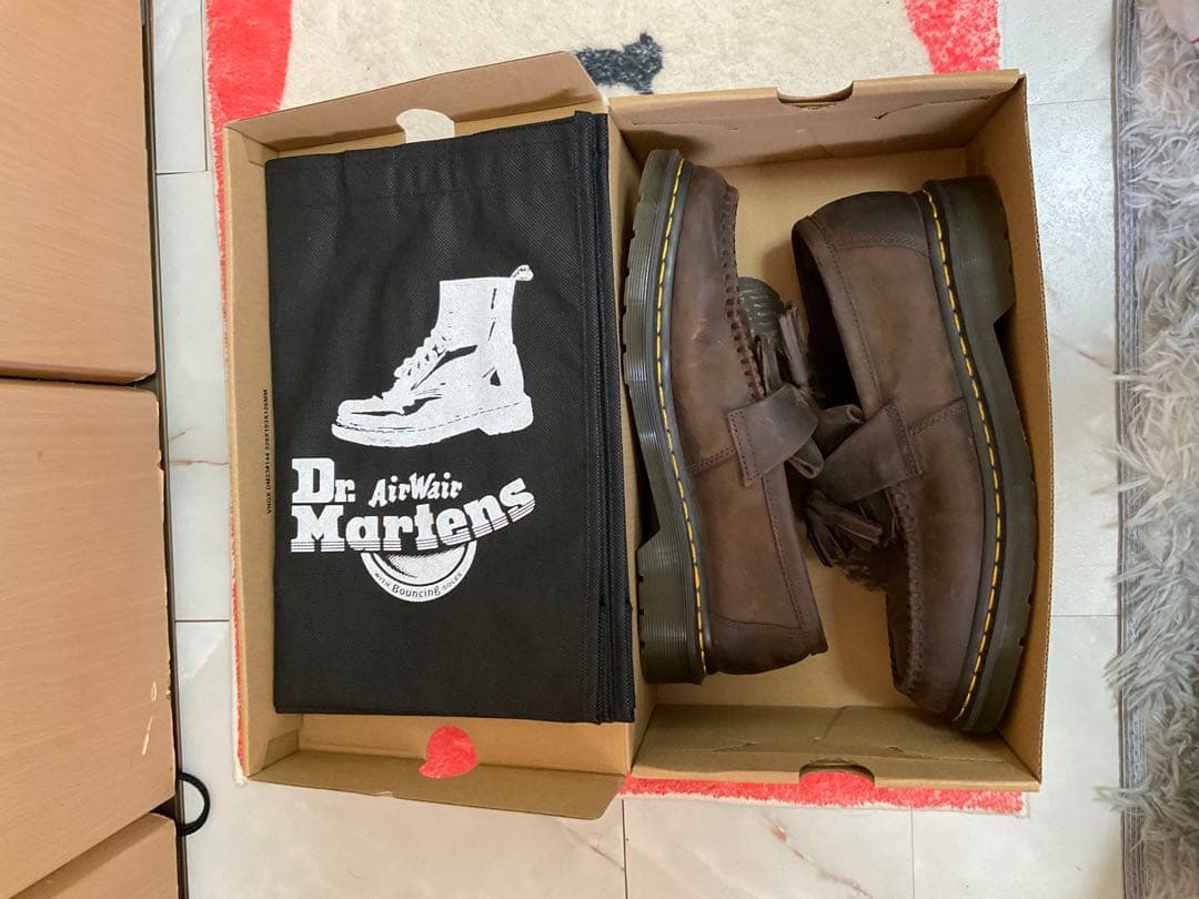 Dr. Martens ブラウンタッセルローファー