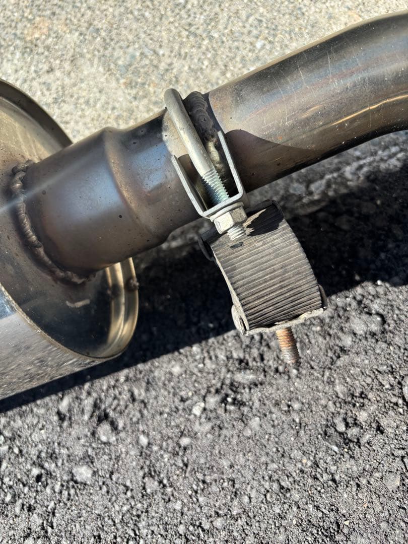 ADバン デュアルマフラー(ワンオフ)最終値下げ