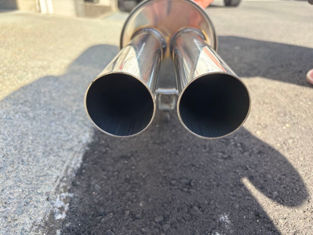 ADバン デュアルマフラー(ワンオフ)最終値下げ