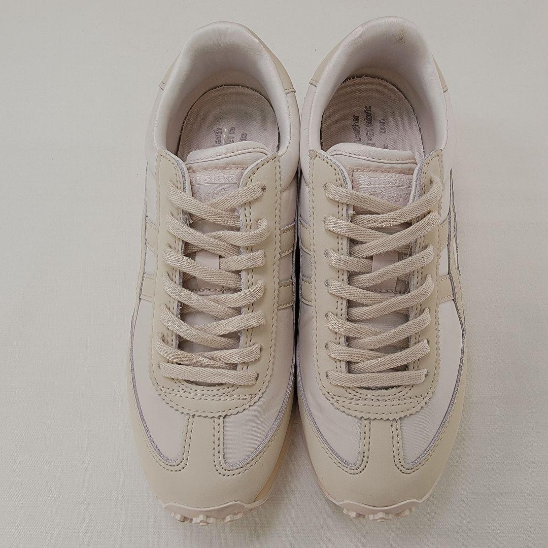 オニツカタイガー EDR エミ 別注 ベージュ 22.5cm