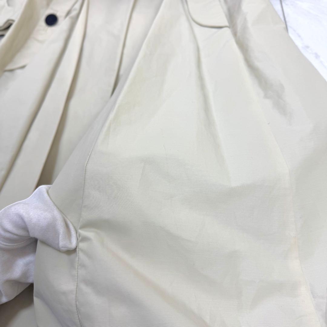 グッチ トムフォード期 ナイロン トレンチコート ヘップバーン型 レザーベルト