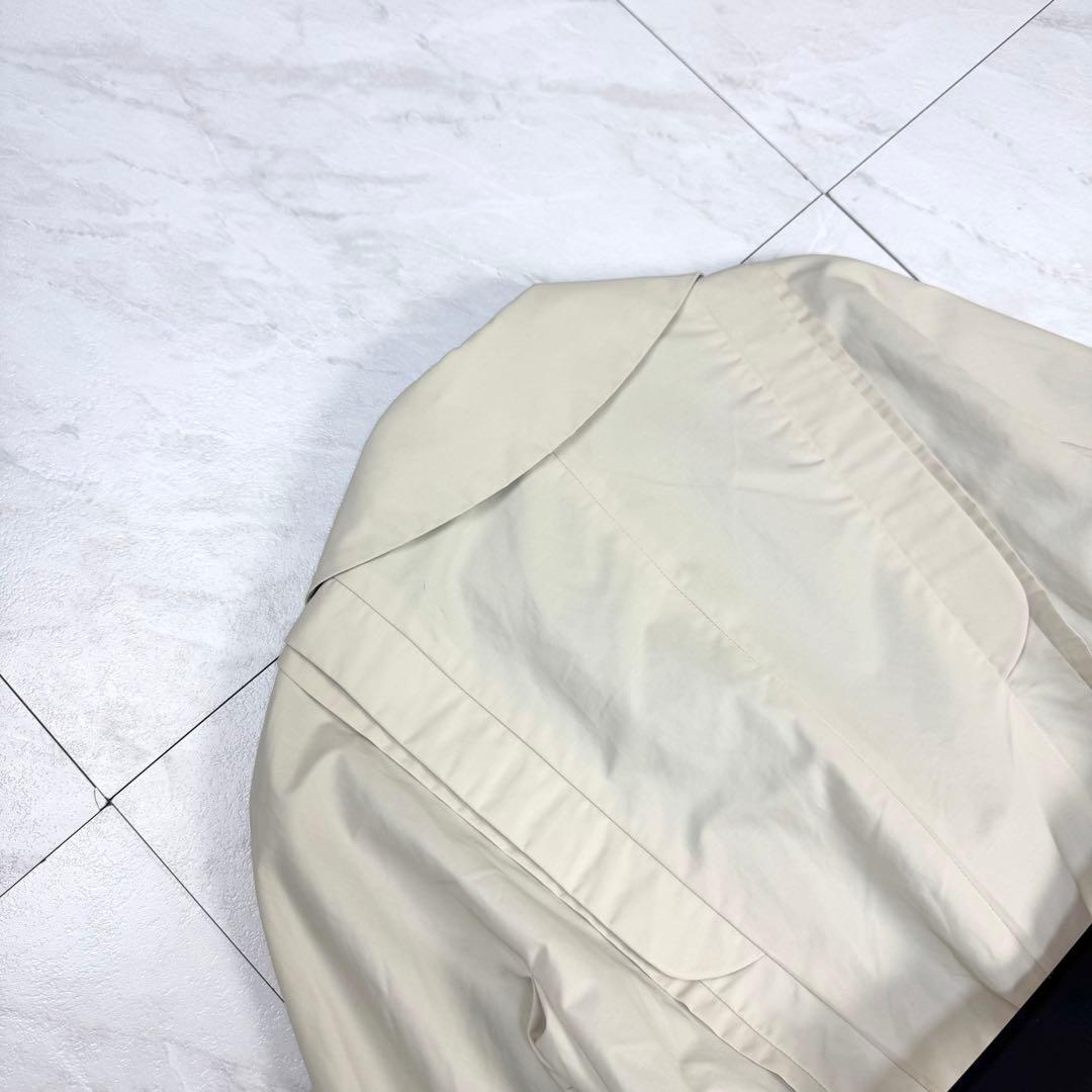 グッチ トムフォード期 ナイロン トレンチコート ヘップバーン型 レザーベルト