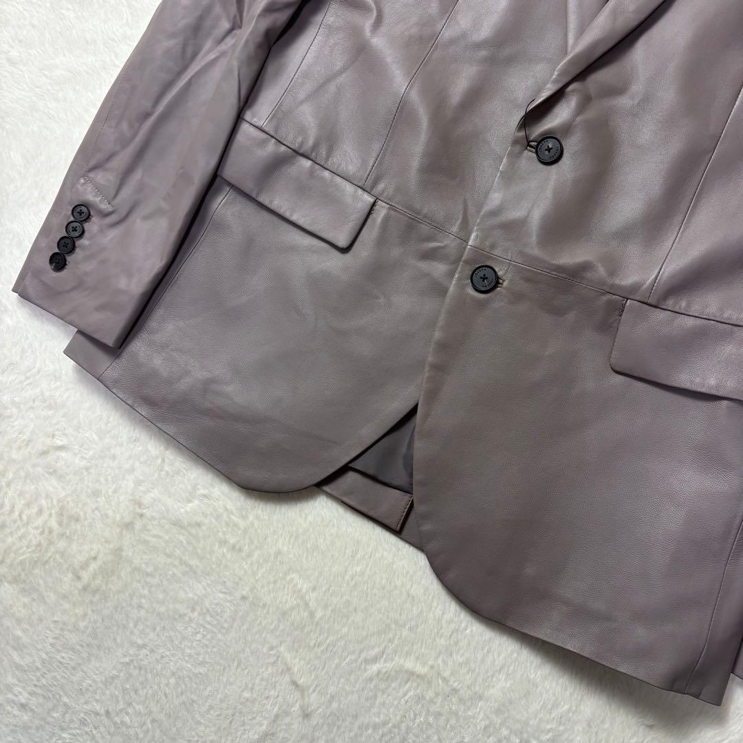 新品 2024年 XL joseph homme テーラードジャケット 羊革