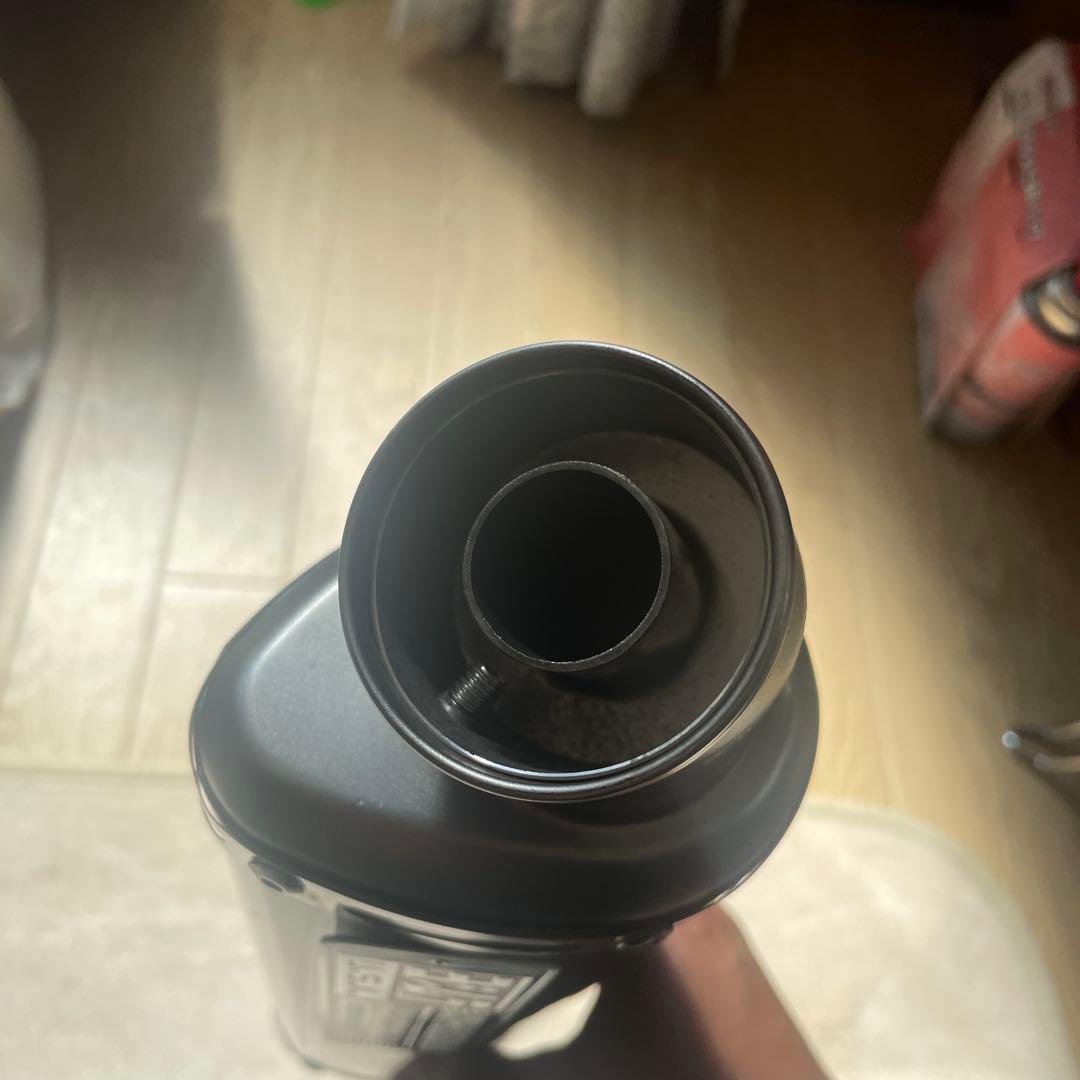 ニンジャ400 スリップオンカーボンマフラー