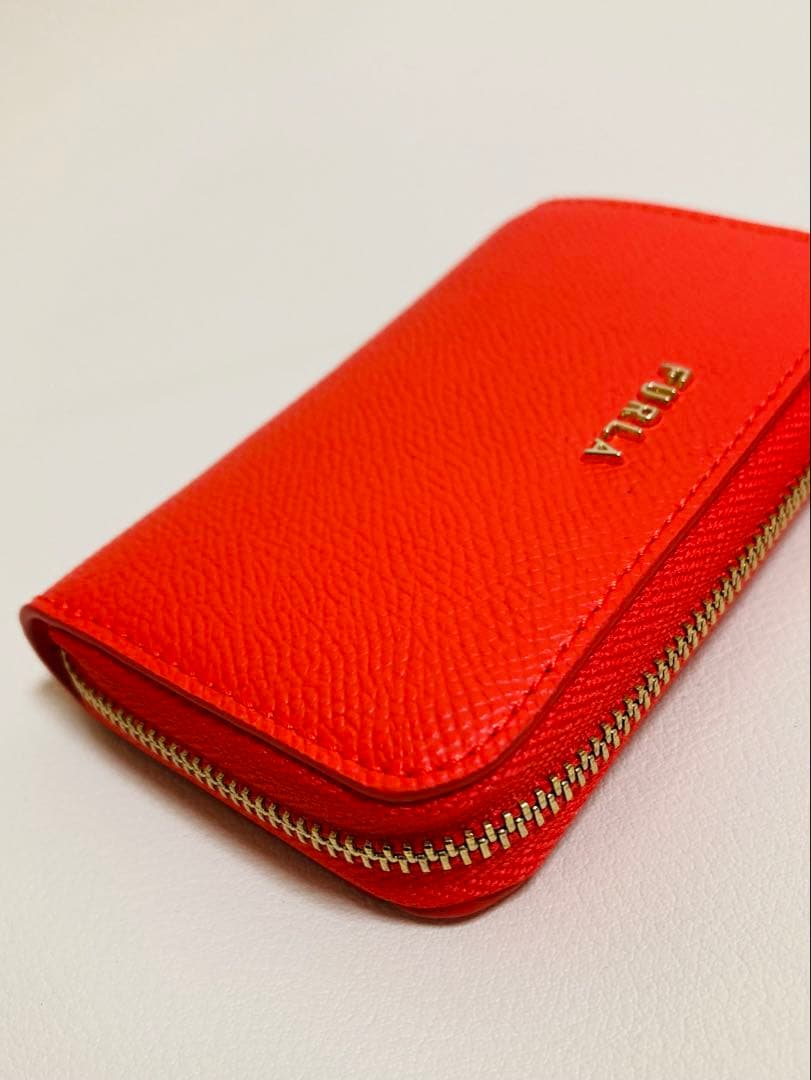 新品 FURLA キーケース オレンジ フルラ