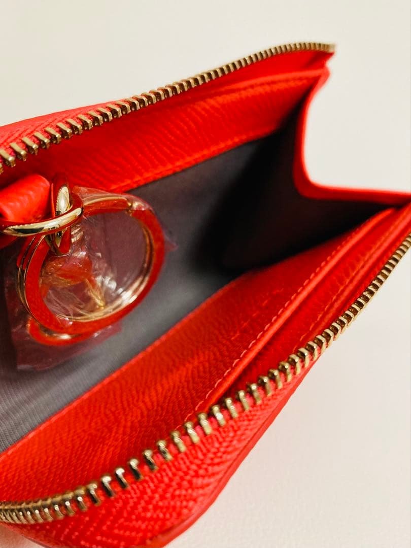 新品 FURLA キーケース オレンジ フルラ