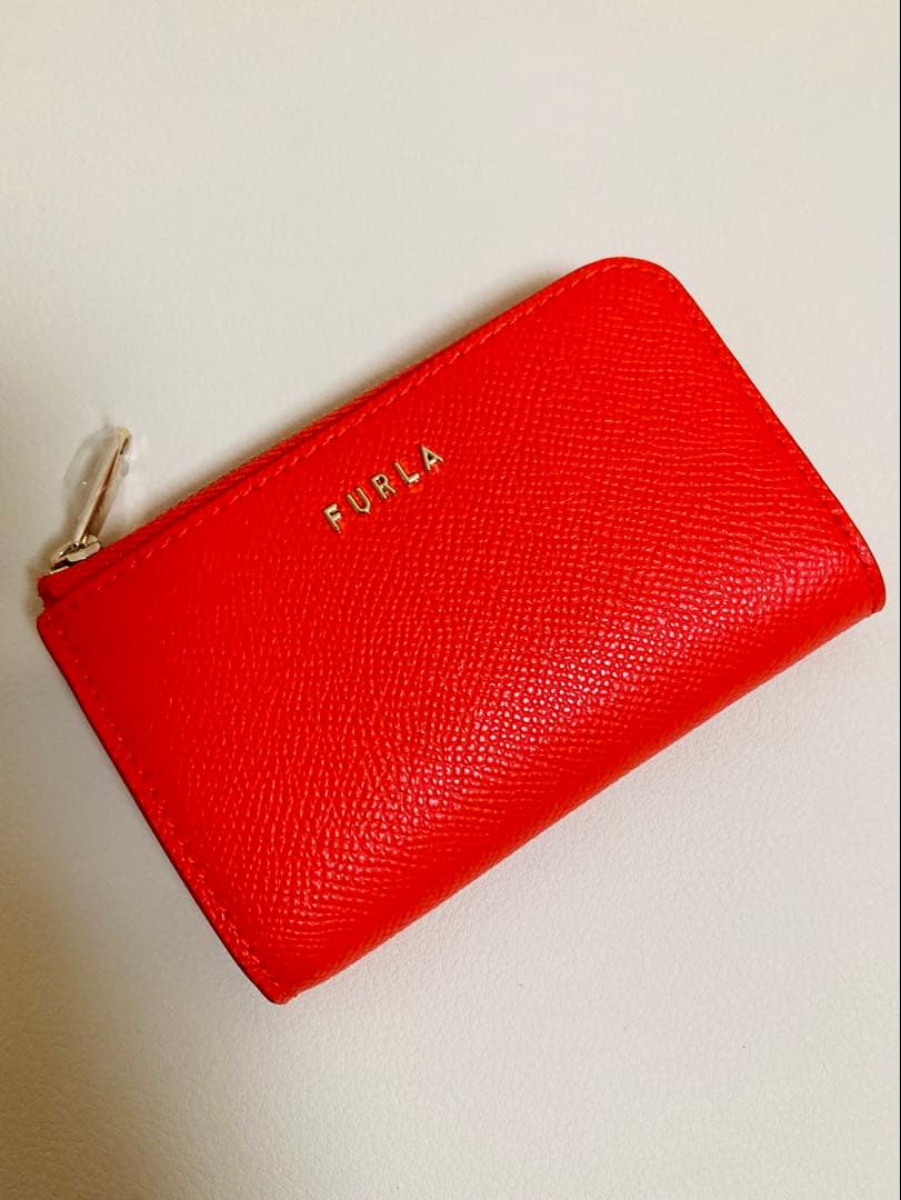 新品 FURLA キーケース オレンジ フルラ
