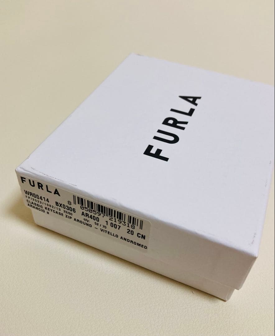 新品 FURLA キーケース オレンジ フルラ