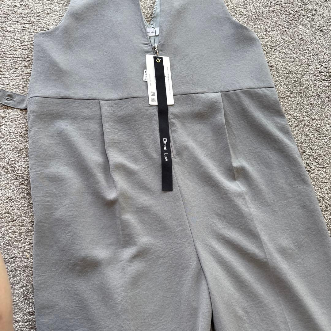 ヤマダヤ　EIMEELAW グレー ノースリーブ オールインワン