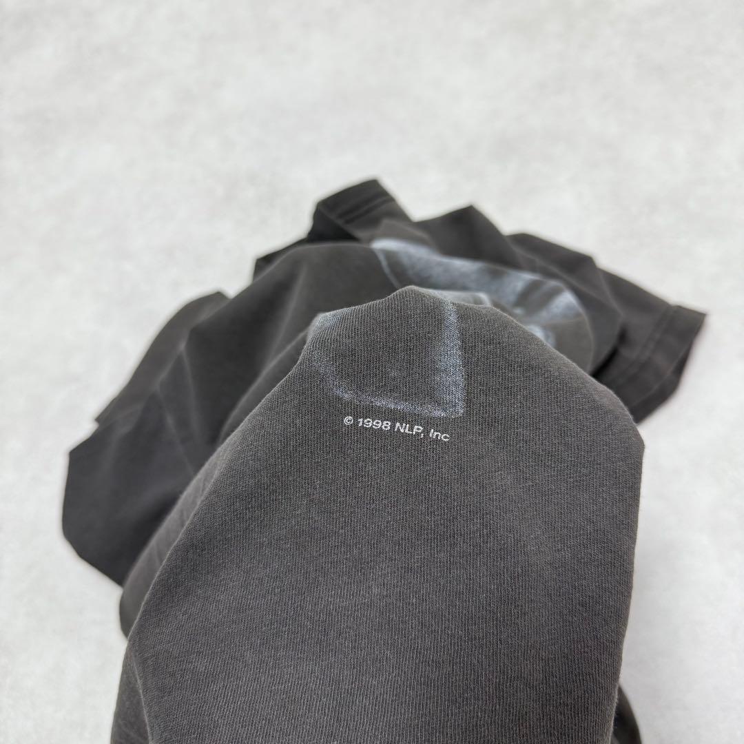 古着 90s DR. EVIL 山田蓮着用 半袖 シャツ ブラック 黒 ①