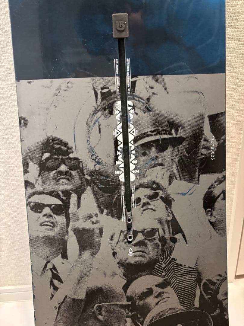 Burton Process スノーボード スペースシャトルデザイン 157