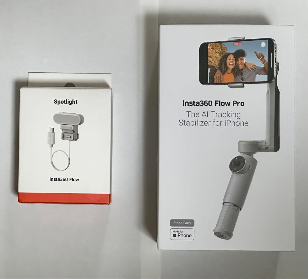 【美品】Insta360 Flow Pro 付属品完備、別売品込み！