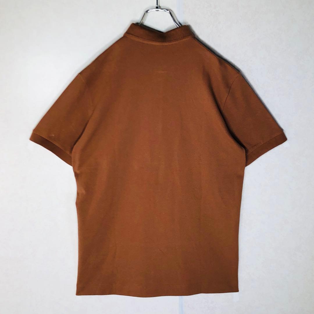 【新品 タグ付き】ラコステ ワンポイントロゴ 同系色ロゴ ポロシャツ Lサイズ