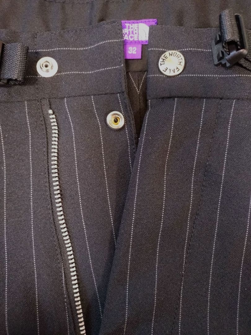 超美品 PurpleLabel Striped Field Pants 32