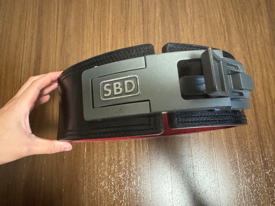 SBD トレーニング・パワーベルト レバーアクション Sサイズ 13mm