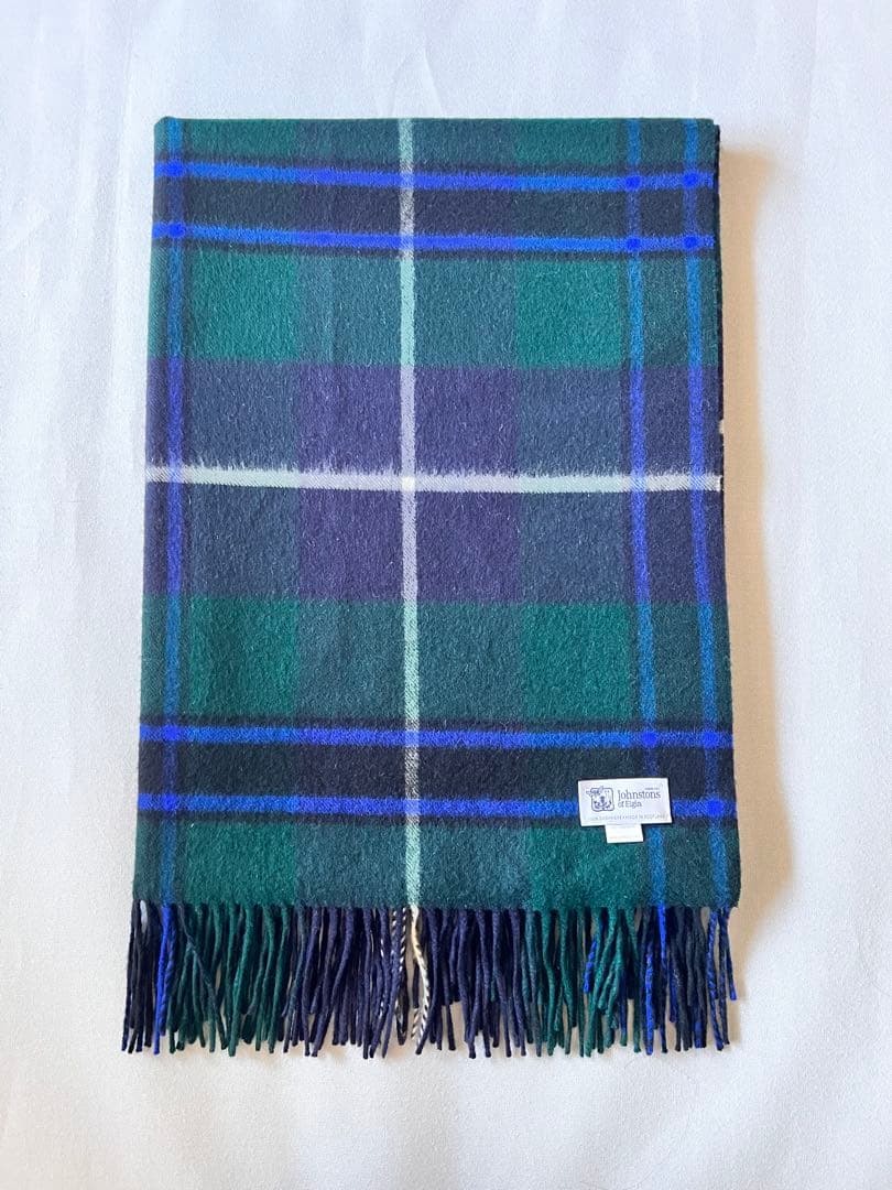 【国内正規品】ジョンストンズ　カシミア100%大判ストール　UA