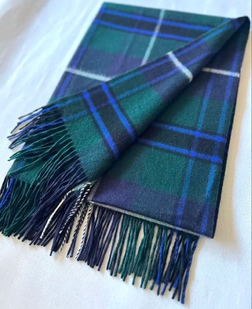 【国内正規品】ジョンストンズ　カシミア100%大判ストール　UA