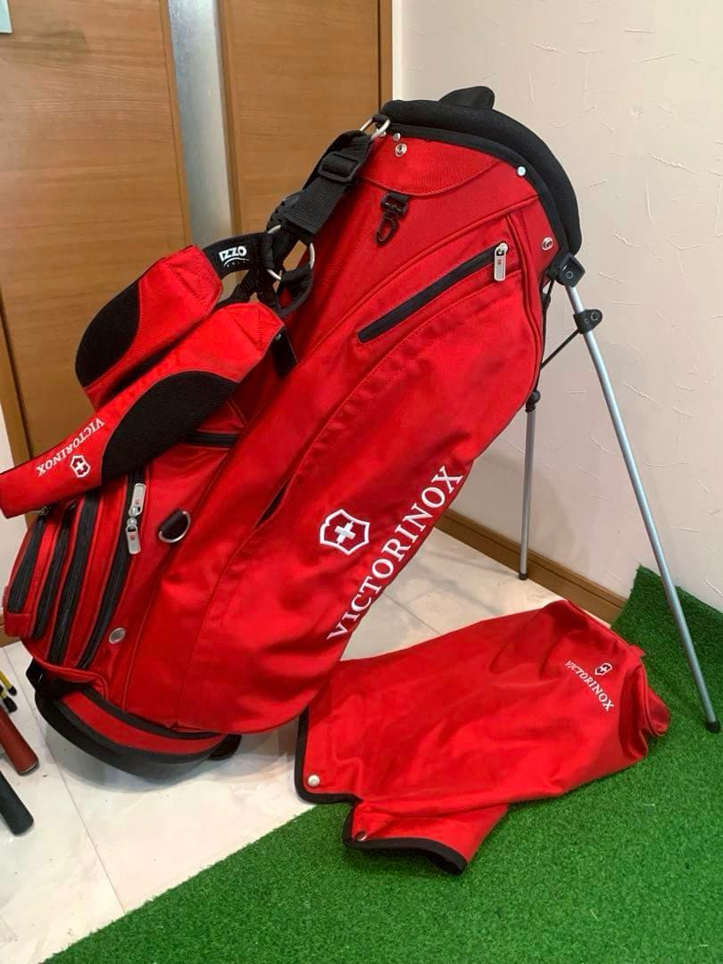 希少　完売　良品　ビクトリノックス　スタンド　キャディバッグ　おしゃれ