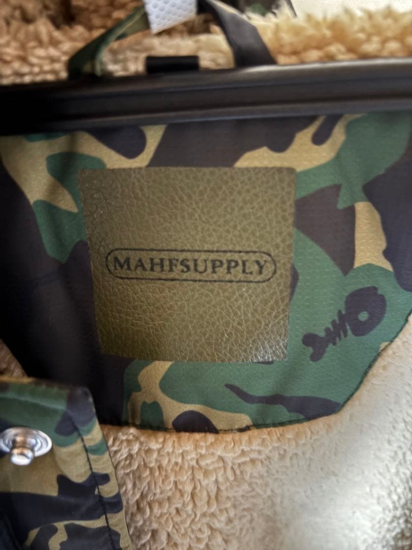 MAHFSUPPLY 迷彩柄ジャケット