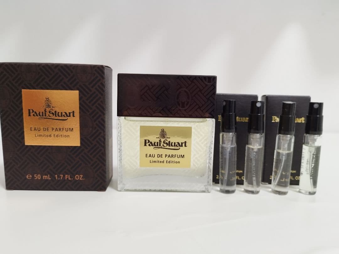 ポールスチュアート｜香水リミテッドエディション　サンプル4本付き！安く貴重です！