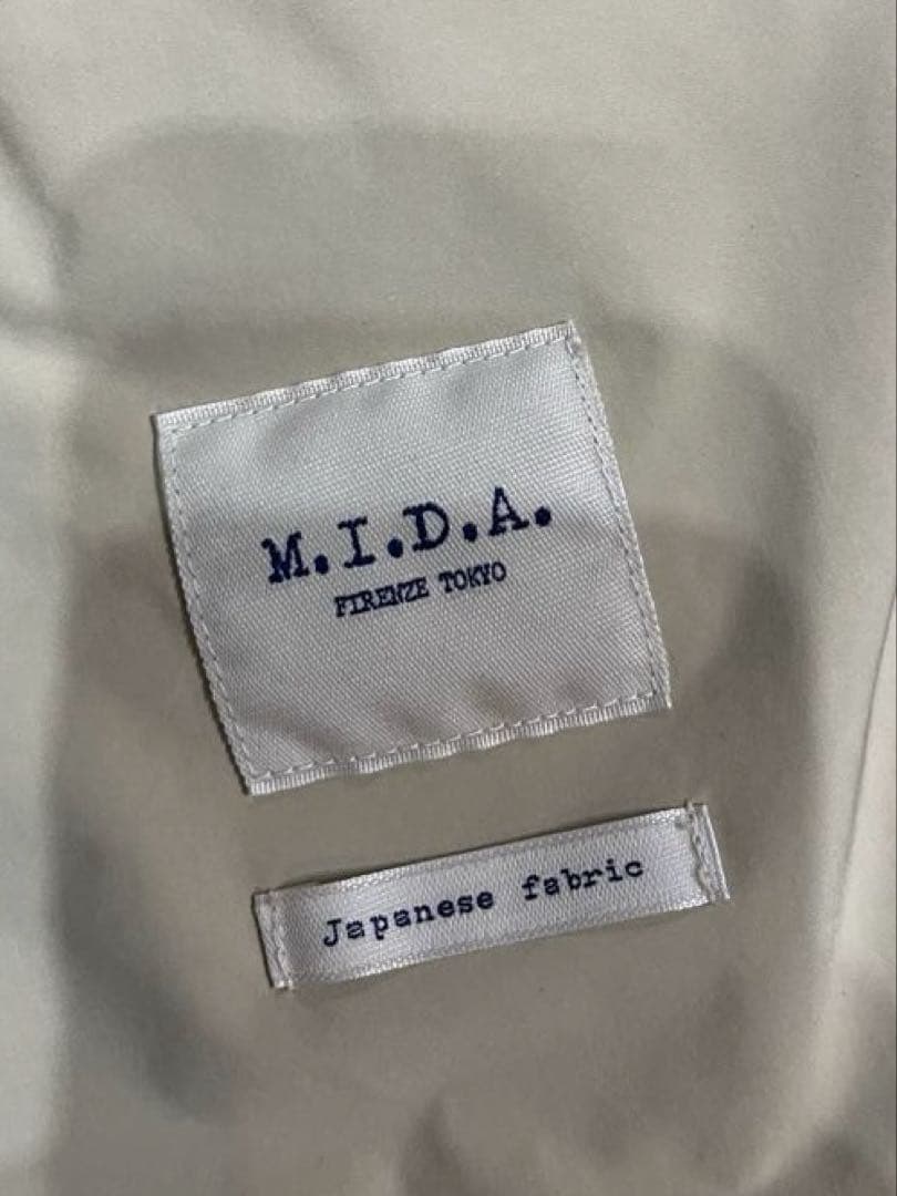 M.I.D.A. ミダ M-65 オフホワイト ボーイズ別注 44 ライナー付