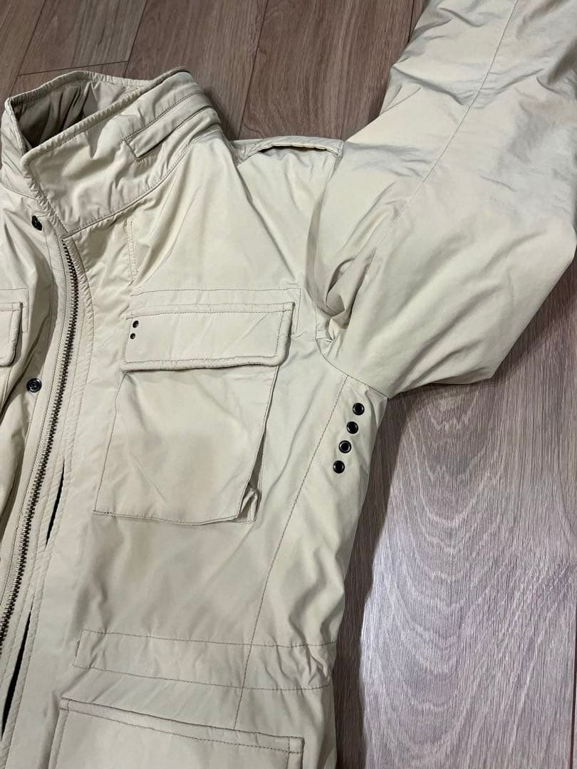 M.I.D.A. ミダ M-65 オフホワイト ボーイズ別注 44 ライナー付