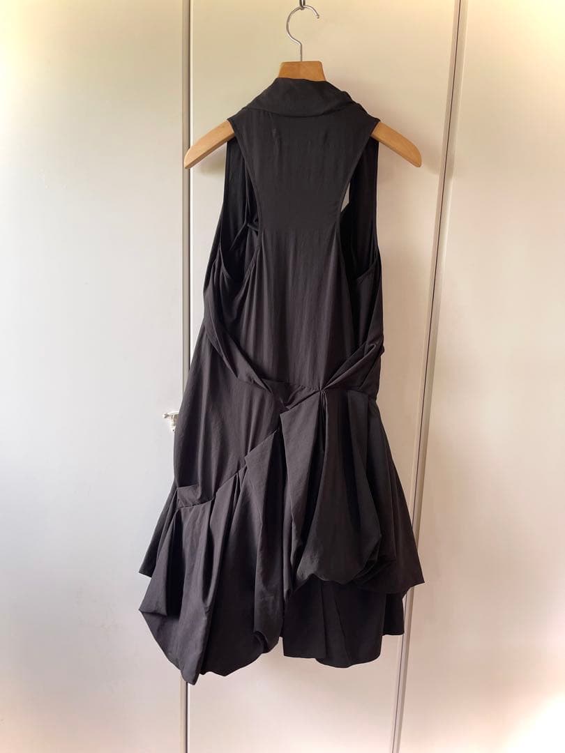 ALLSAINTS SPITALFIELDS アシンメトリック ドレスワンピース