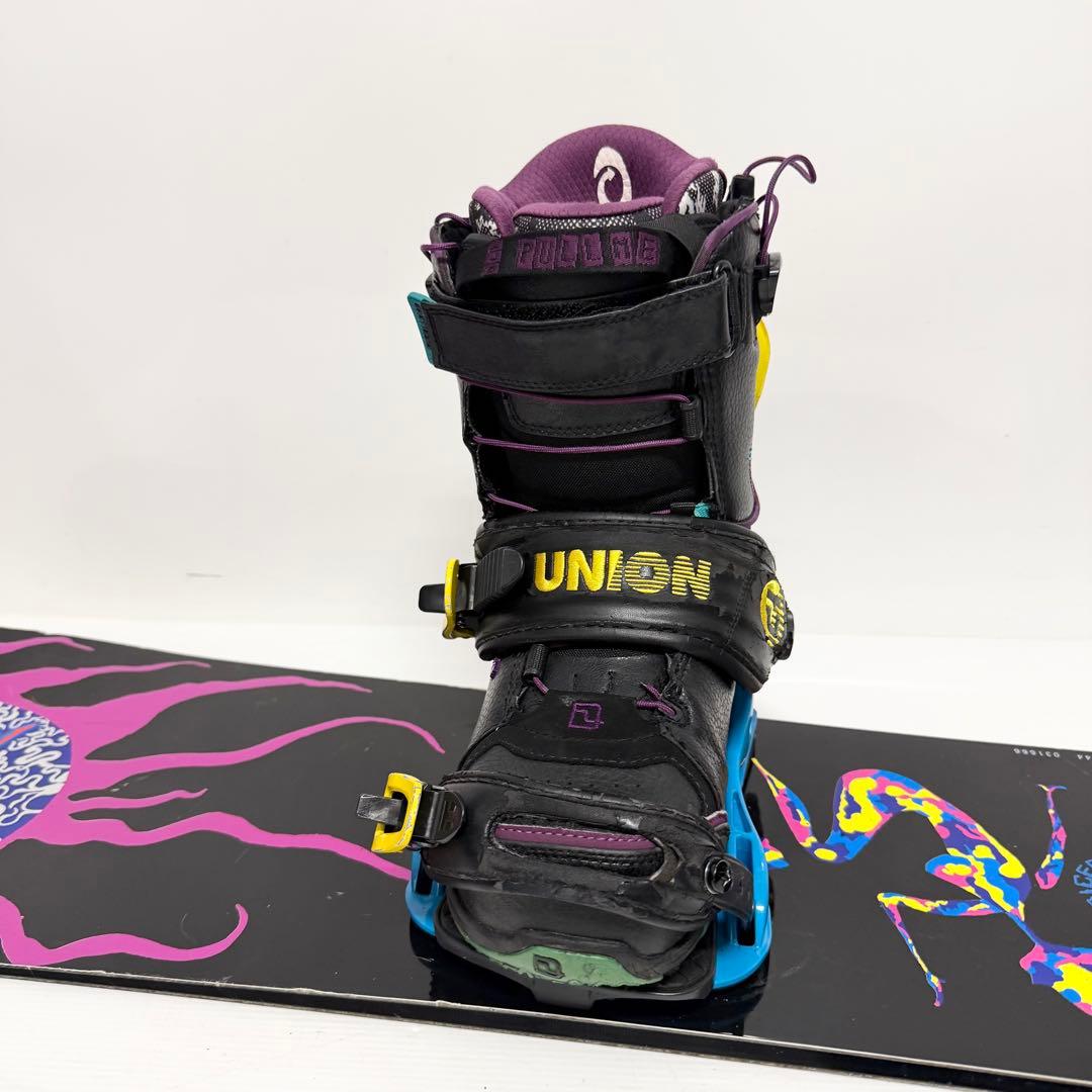 レディース　RICE28 UNION DEELUXE スノボセット　スノーボード