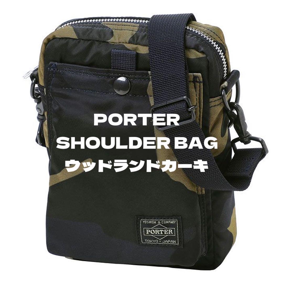 PORTER ショルダーバッグ ウッドランドカモ