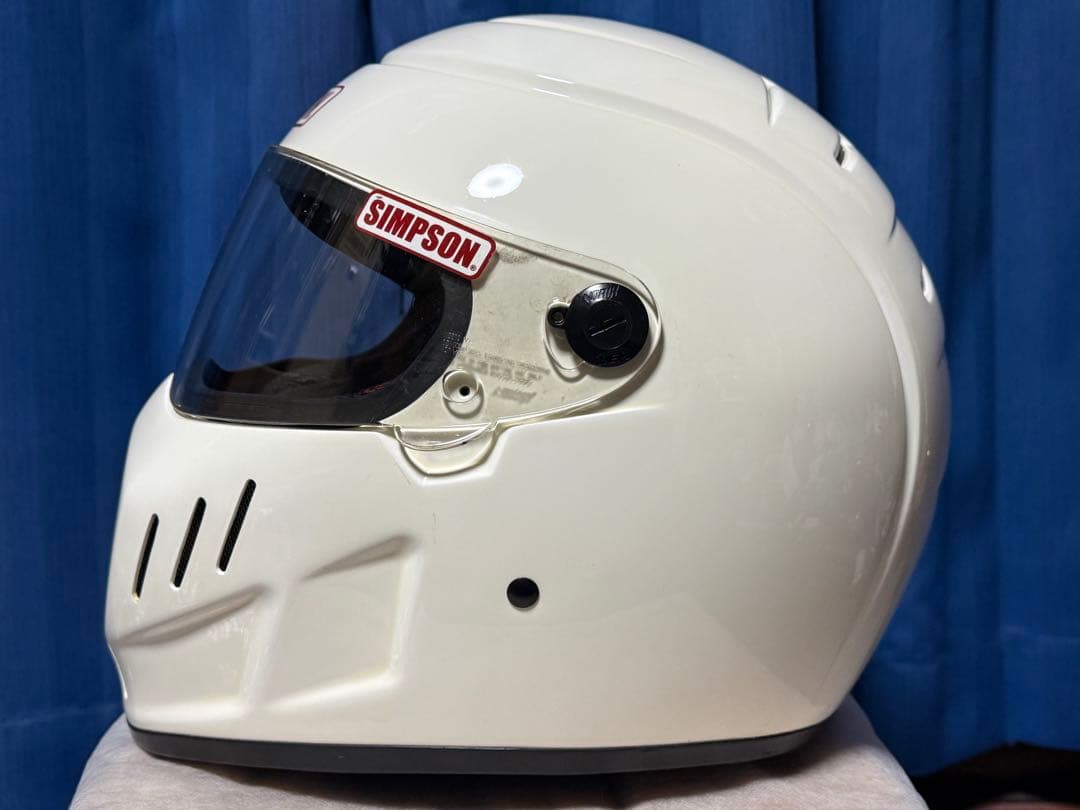 SIMPSON シンプソン RX-10 ヘルメット ホワイト Lサイズ