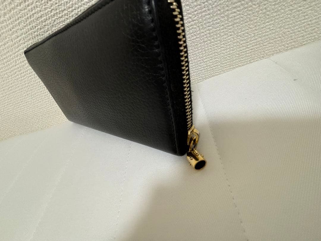 GUCCI ブラックレザー 長財布