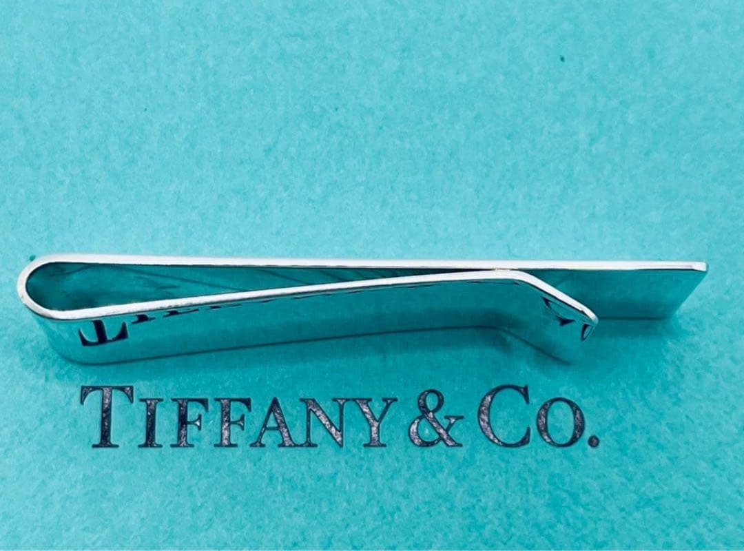 h485 ティファニー　エンジンターン　マネークリップ　シルバー　925