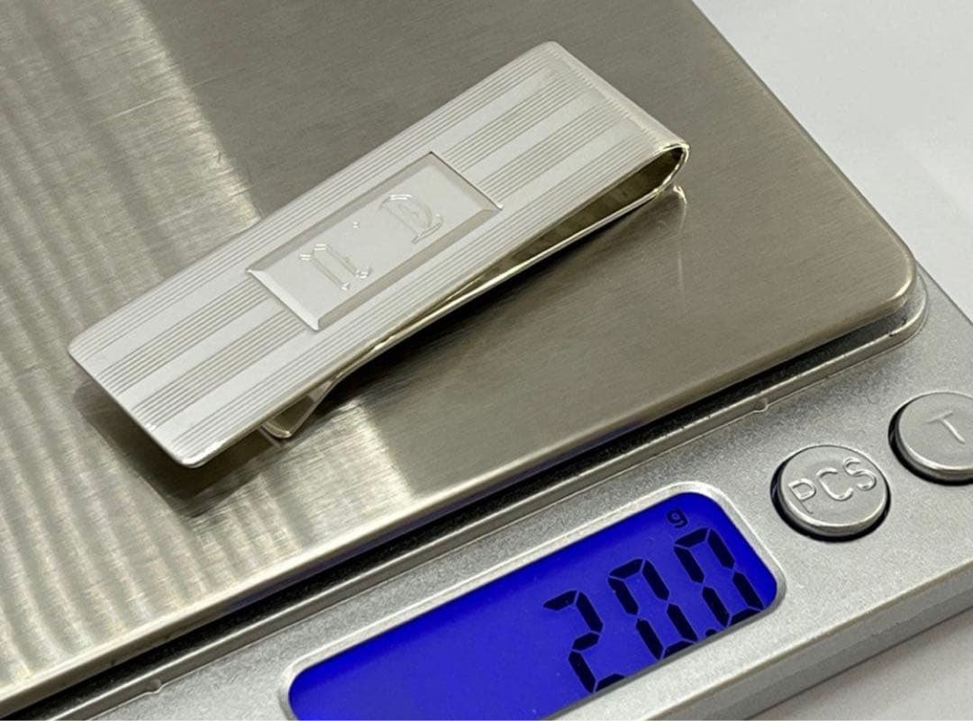 h485 ティファニー　エンジンターン　マネークリップ　シルバー　925