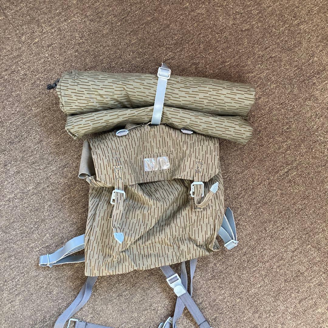 旧東ドイツ　NVA　バック　軍幕　タープ　ポンチョ　パンツ　装備