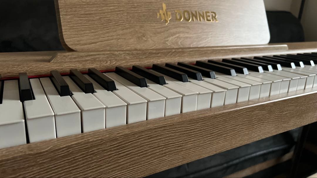 DONNER ドナー電子ピアノ　DDP-60 88鍵盤　【1/2】