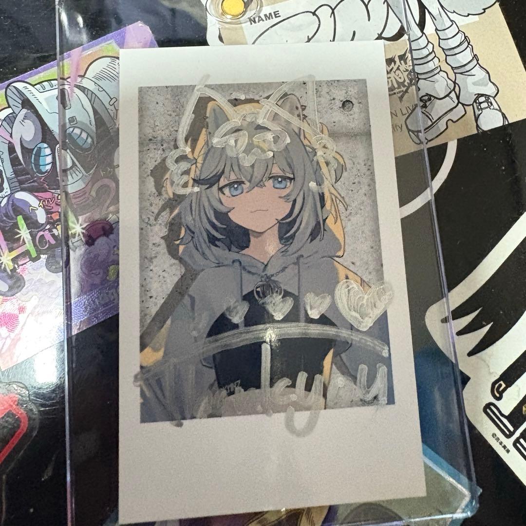 ふ*影様 KMNZ TINA 直筆サイン入りフォトカード