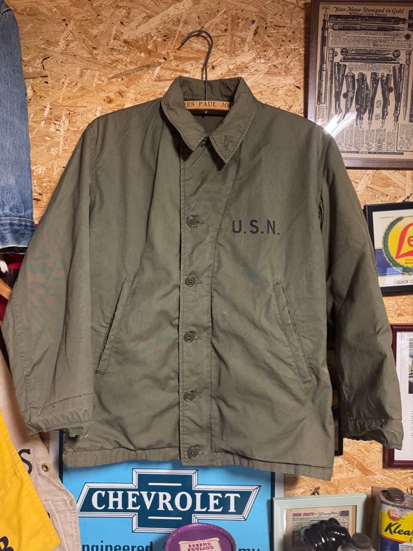 ジャケット・アウター U.S.N. N-4 40s us navy