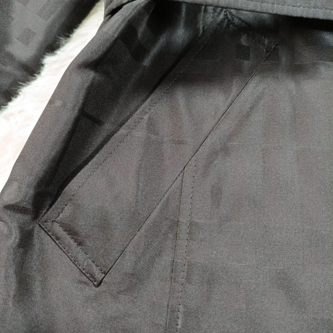 極美品✨バーバリーロンドン シャドーチェック ベルテッドコート 総柄ライナー