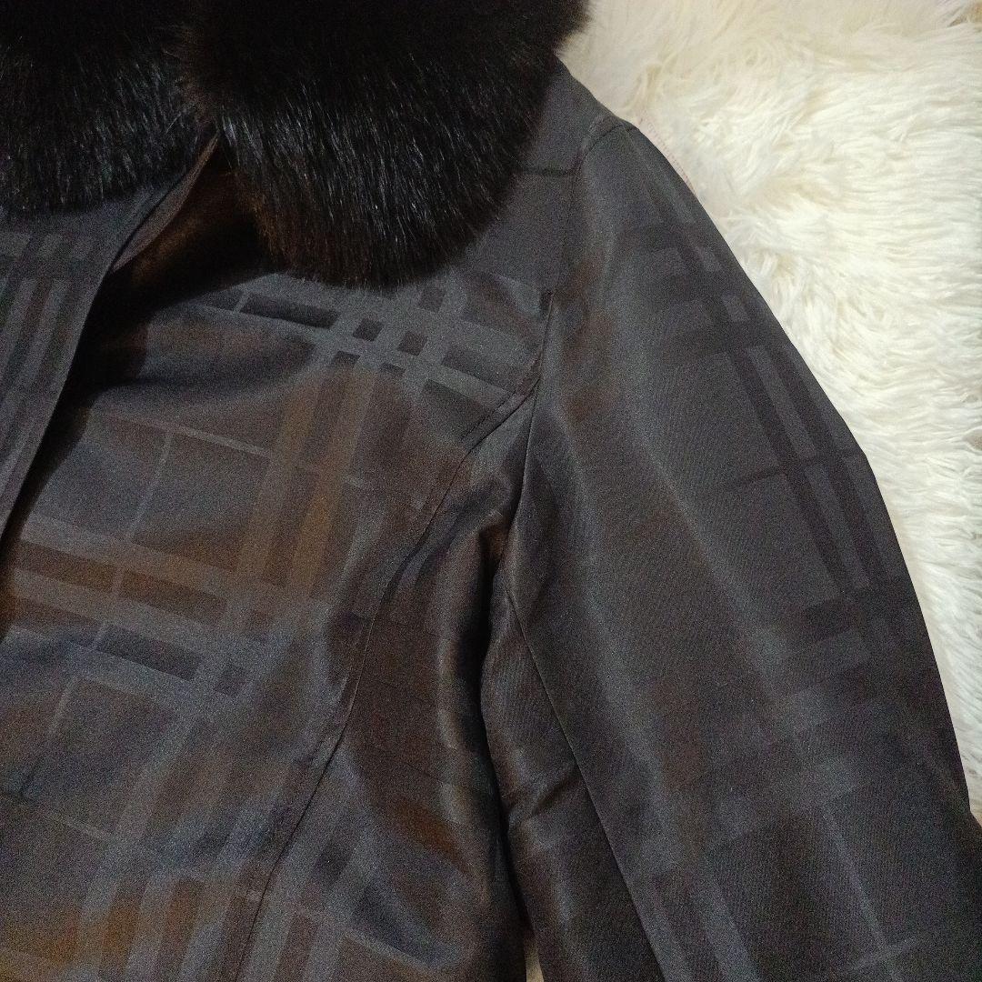 極美品✨バーバリーロンドン シャドーチェック ベルテッドコート 総柄ライナー