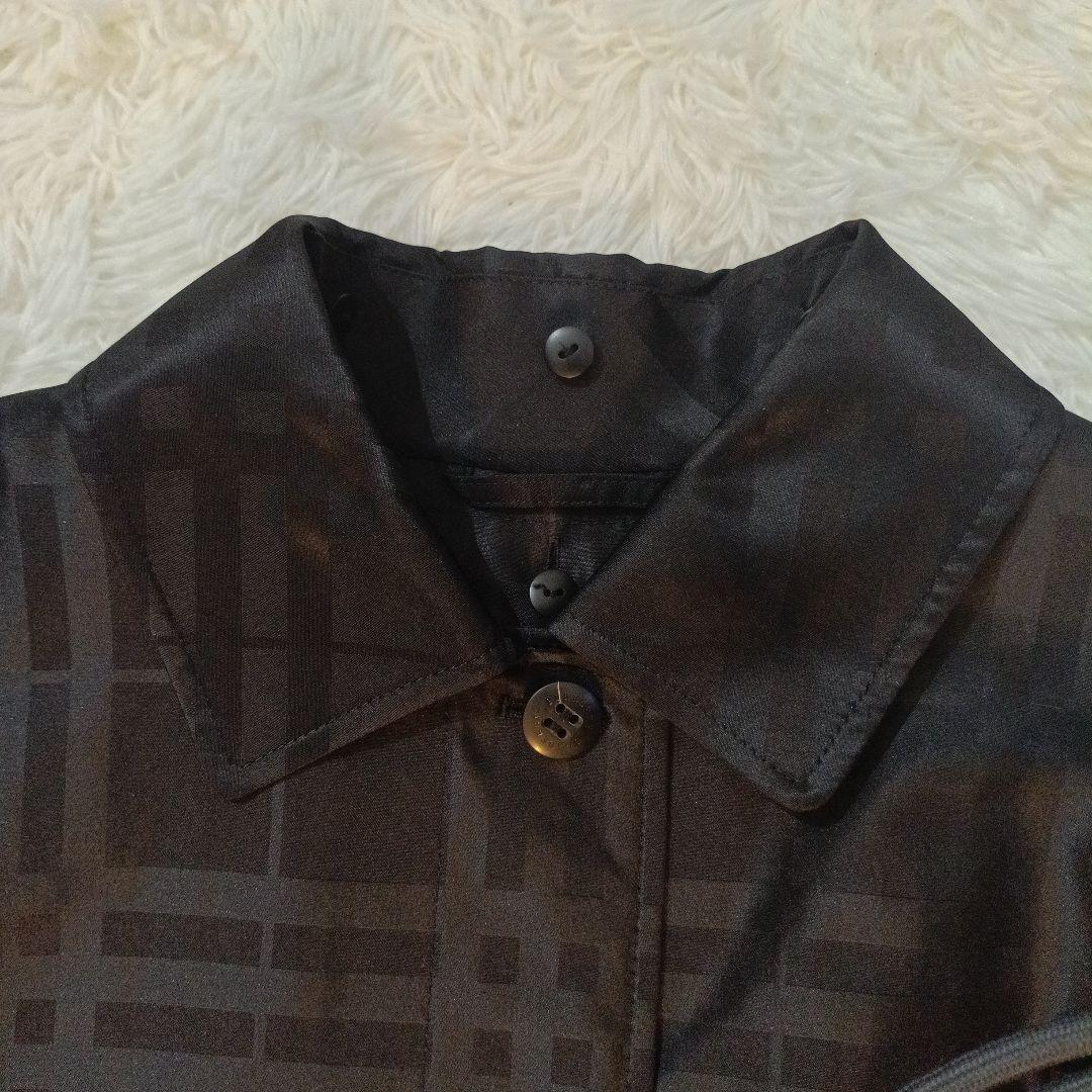 極美品✨バーバリーロンドン シャドーチェック ベルテッドコート 総柄ライナー